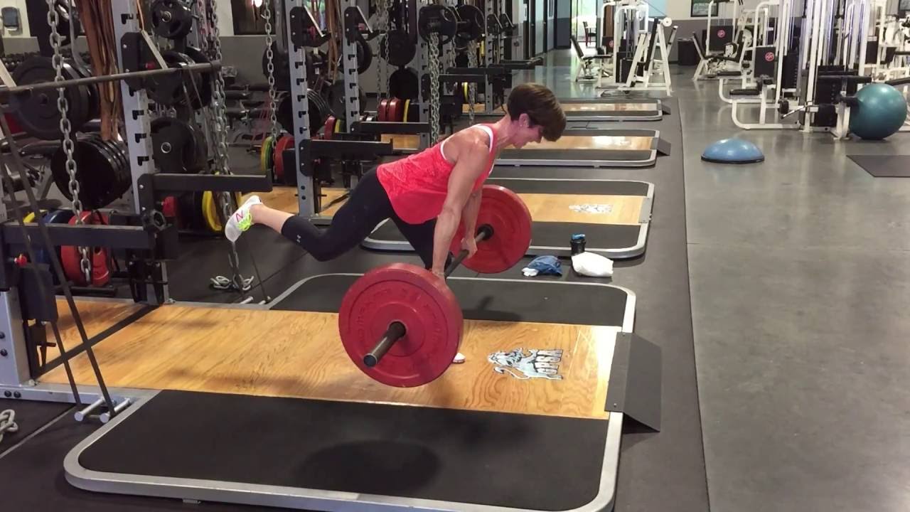 Glute Blaster Conventional Deadlift Into Eccentric Accentuated Single