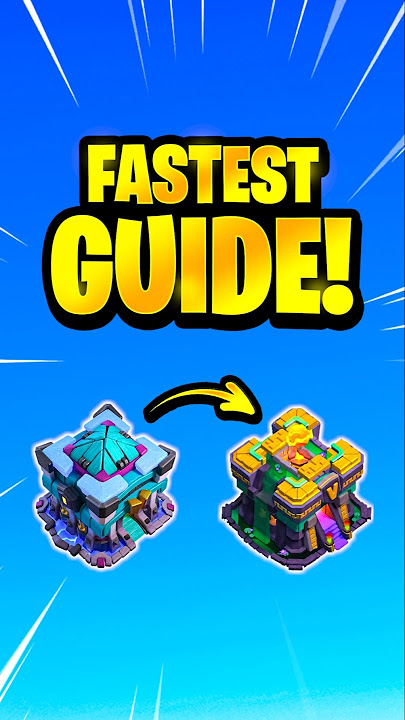 FASTEST TH13 UPGRADE GUIDE! #clashofclans #coc