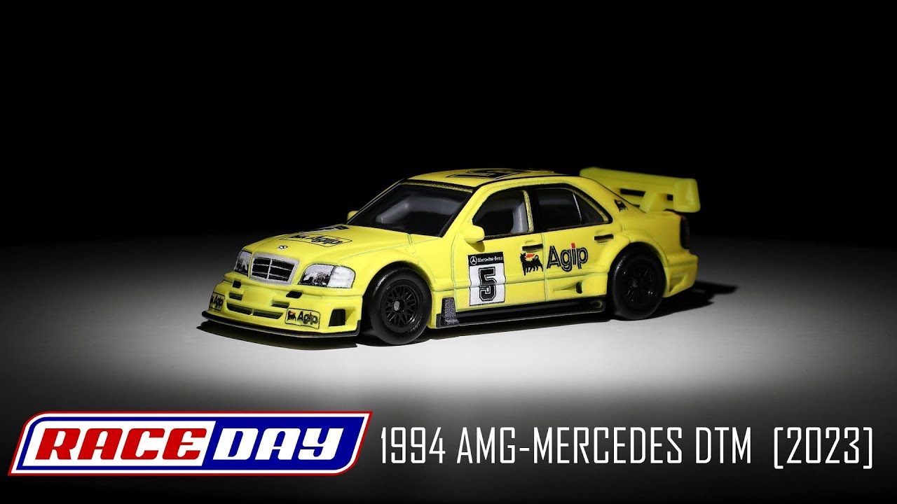 Hot Wheels 1994 AMG-Mercedes C-Class DTM Touring Car Race Day