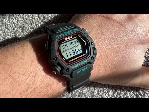 Casio DW-290 unboxing and review - YouTube