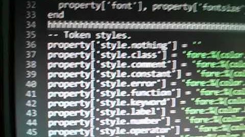TextAdept GTK3 flicker