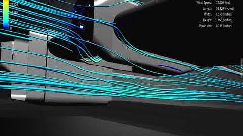 Engine pod aerodynamics