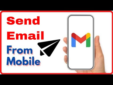 How to send email from mobile phone