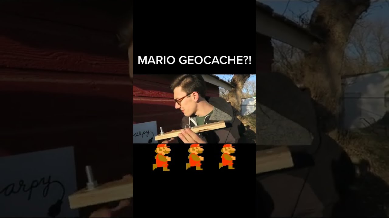 Old School Nintendo Geocache 