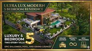 LUXURY 5 BEDROOM TWO-STORY VILLA