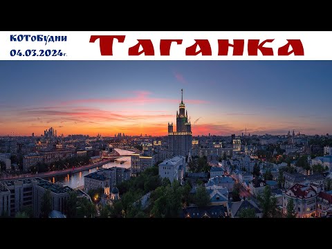 Таганка - прогулка по Москве, Арт-Кафе Рукав или КОТоБудни от 04.03.2024г.  |  Online life in Russia