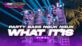 DJ VIRAL TIK TOK • WHAT IT IS • BY X ONE PROJECT ft DINATA CLOTING