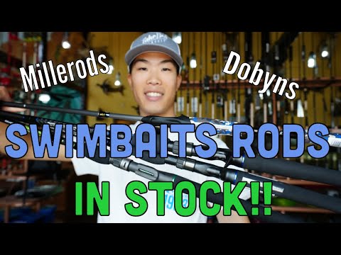 Finally A Restock on Swimbait Rods!! (Millerods and Dobyns)