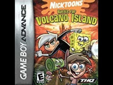 Nicktoons: Battle for Volcano Island for GBA Walkthrough