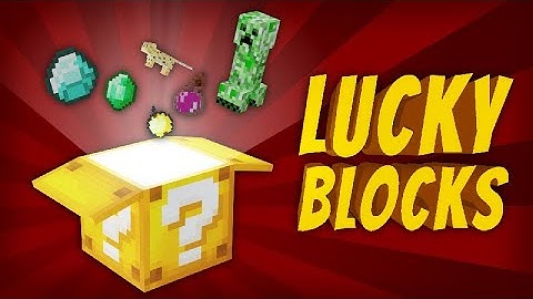 Minecraft Lucky Blocks but with NO Mods