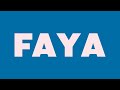 Apollontheone FAYA Audio Apollontheone FAYA Audio