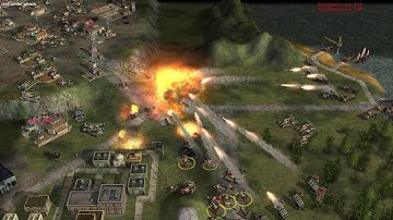 Contra Mod - Flame General vs Red Army & Tank Generals