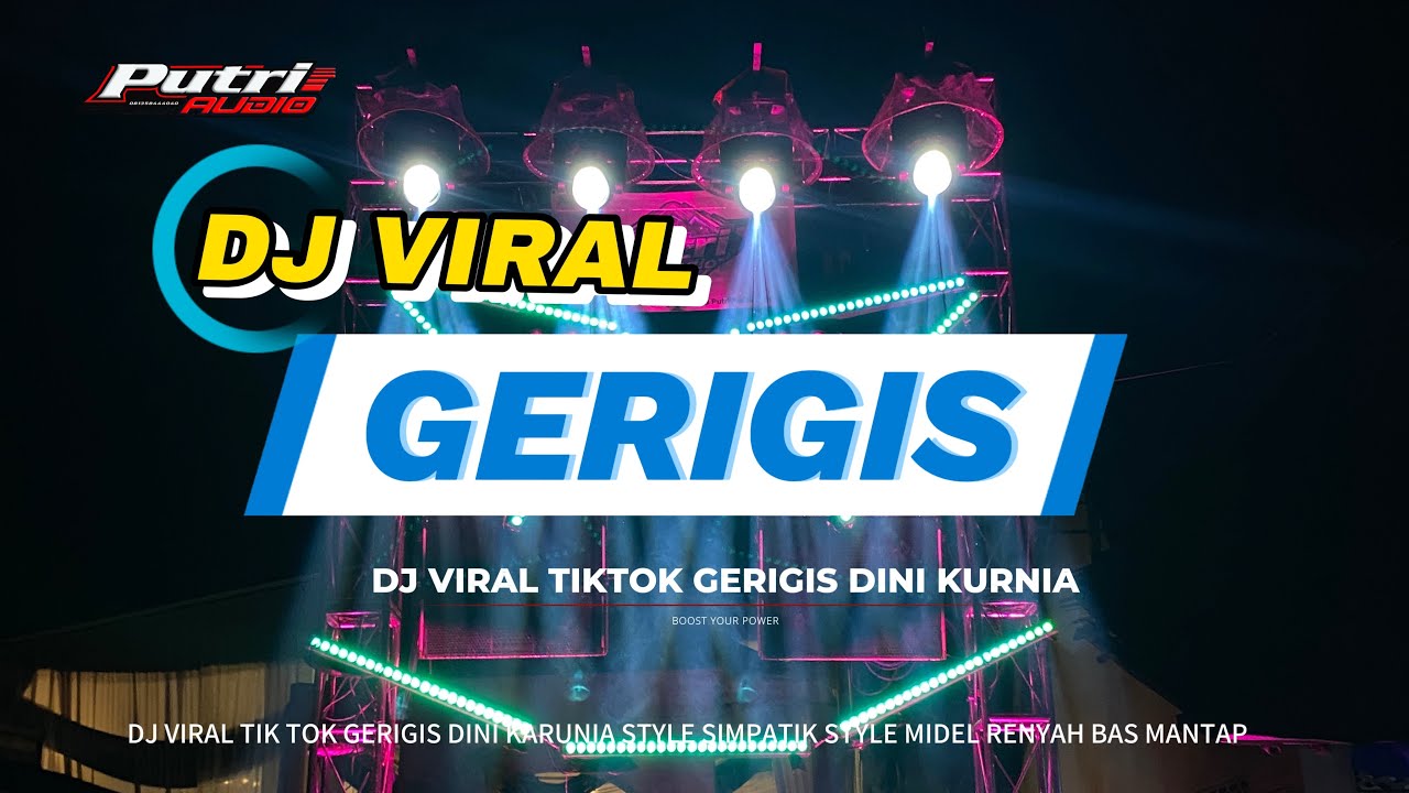 DJ VIRAL GERIGIS ⭕️ TRAP SIMPATIK STYLE ⭕️ MIDEL NULUP FULL BASS @PutriAudioLumajang