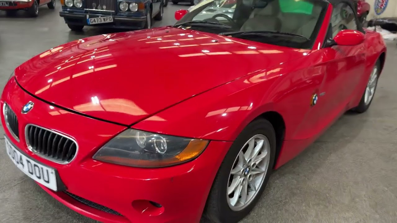 2004 BMW Z4 2.2I SE | MATHEWSONS CLASSIC CARS | AUCTION: 8, 9 & 10