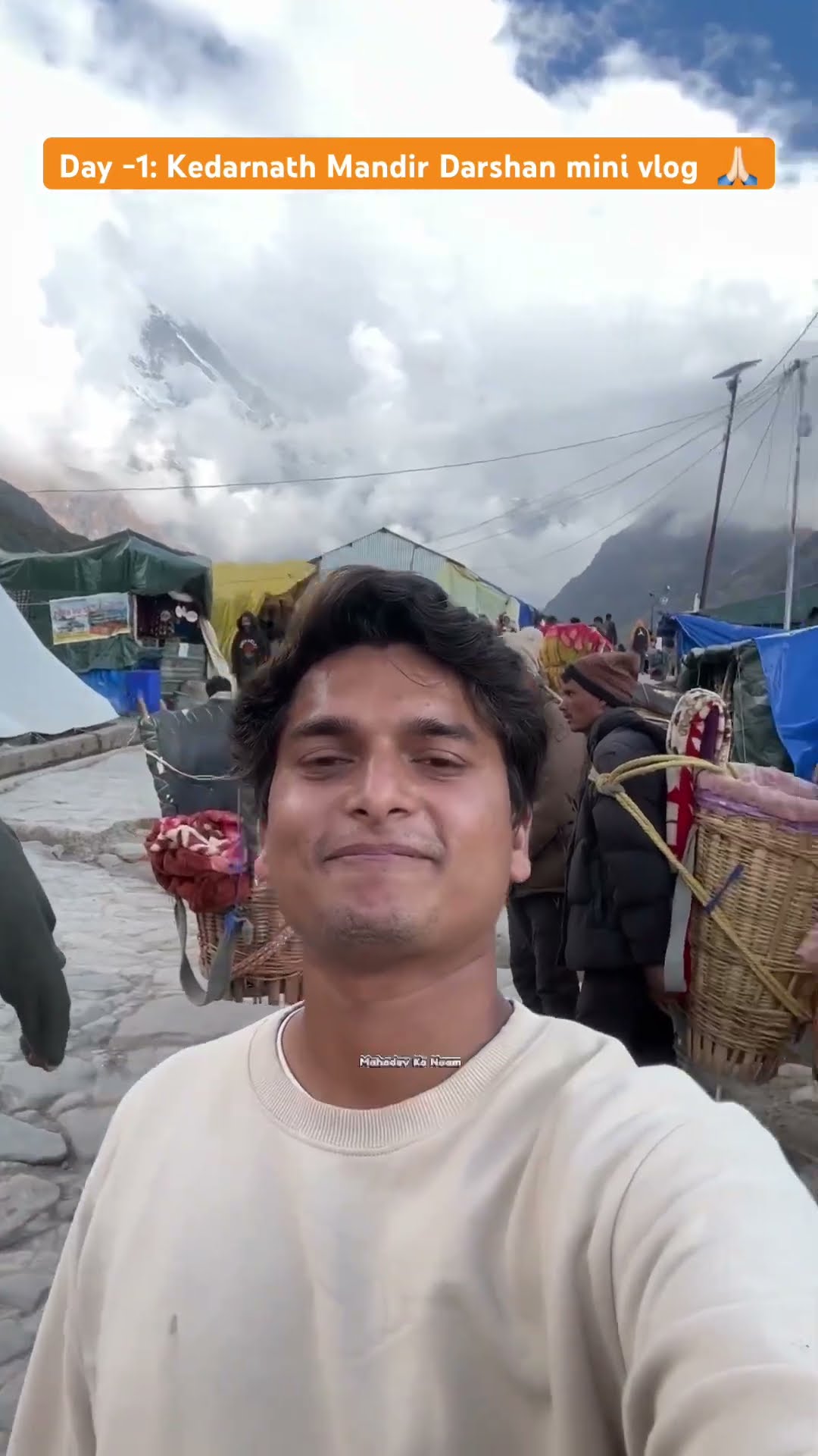 Kedarnath mandir mini vlog ? | #shorts #ytshorts