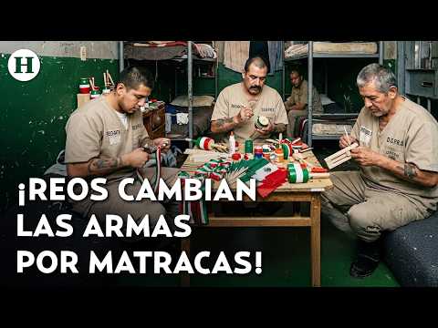 Making flags behind bars! Inmates create patriotic products for Independence Day