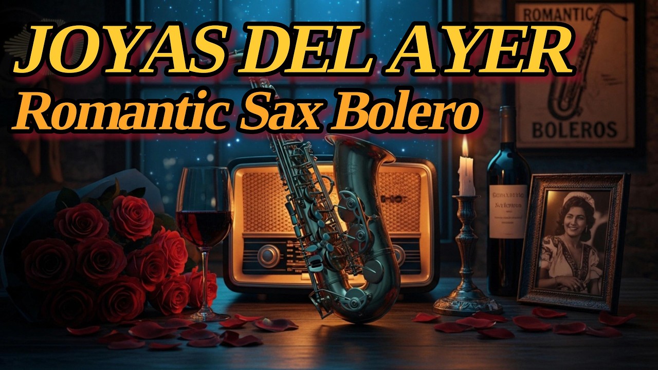 Boleros Suaves Saxofón 🎷 Instrumental para Revivir Recuerdos y Relajarse 🍃