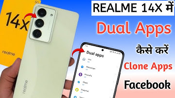 Realme 14x 5g Dual App Setting/ How to Create Dual Apps in Realme 14x 5g