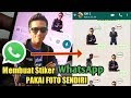 CARA membuat Stiker Whatsapp Pakai Foto Sendiri