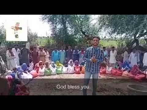 Near starving Hindu flood victims near Christian enclave given food