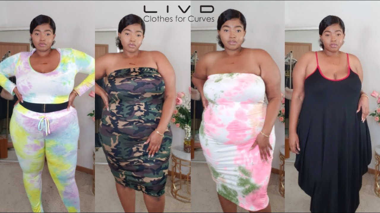 New Plus Size Company! Livd Apparel | Matching Sets, Tube Dresses And More! - YouTube