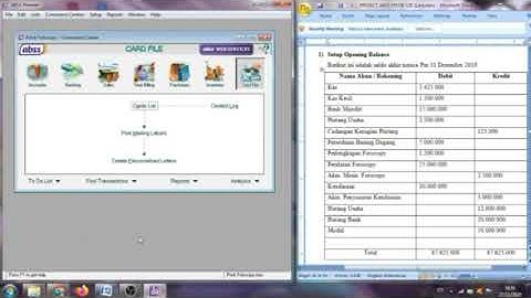 Project UAS-Aplikasi Komputer Akuntansi II(ABSS PREMIER V.20)- Study Kasus "PRIOK FOTOCOPY"