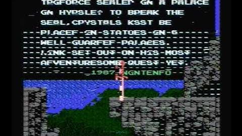 Zelda II - Adventure of Link Messed up (pretty badly) (I Am Error)
