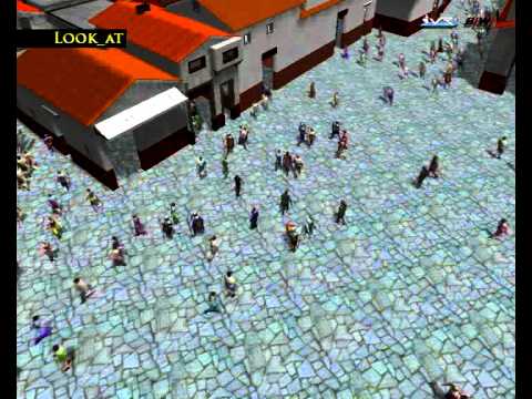 Populating Ancient Pompeii with Crowds of Virtual Humans