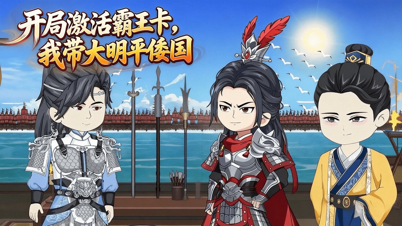 🧐别人穿越苟发育，我直接霸王附体，统大明猛将，平倭国，灭敌三十万！#沙雕剧情 #漫畫