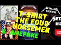 Metallica Exclusive T-Shirt Four Horsemen. Распаковка с Амазон официальный магазин. Жизнь в Америке.