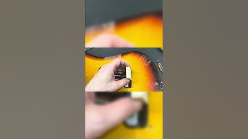 Making a trem block stopper for a Strat #guitar #trem #stratocaster