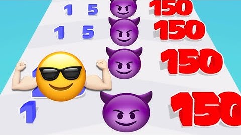 Number Master (Number Run 3D) Gameplay | ASMR | LEVEL 21 to 30