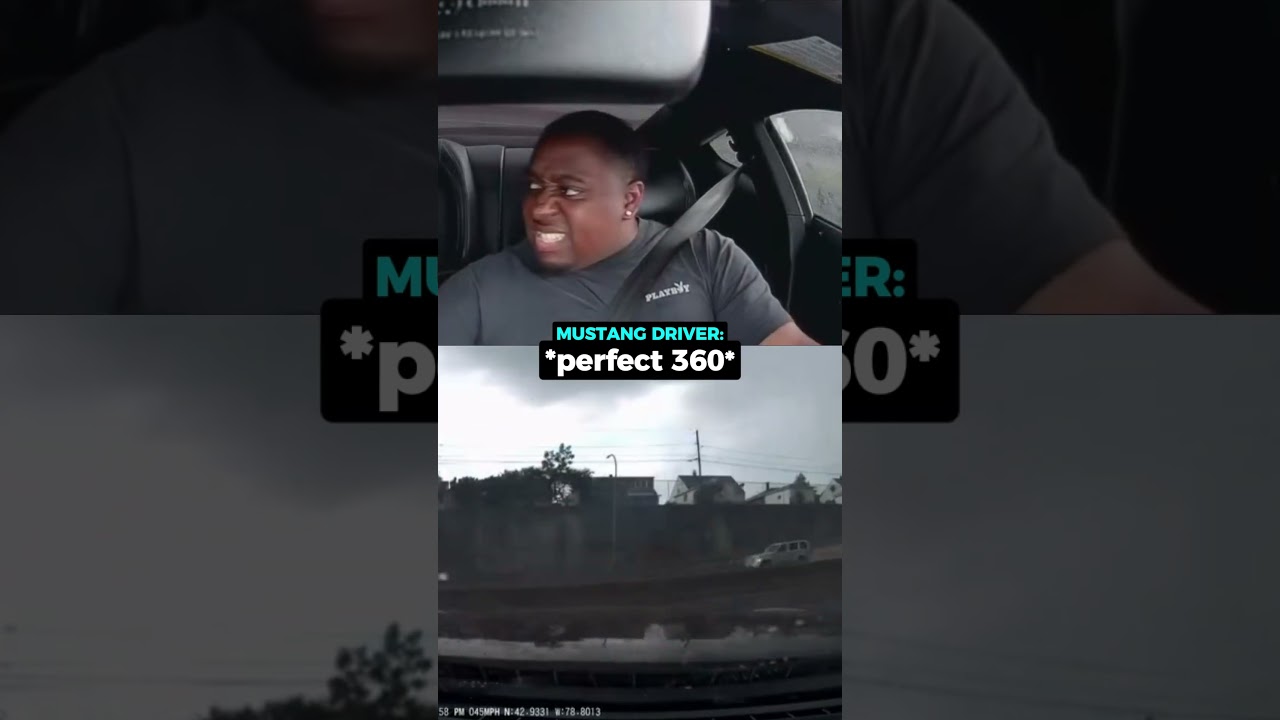 Man Saves His Mustang With Quick Thinking...