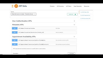 Python code for understanding Api Setu Public API