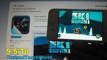App Of The Week - Ski Safari for iPhone, iPod Touch and iPad (HD)