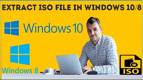 How To Extract ISO File In Windows 10/8 Without any Software?  Install Software/Games From ISO Files