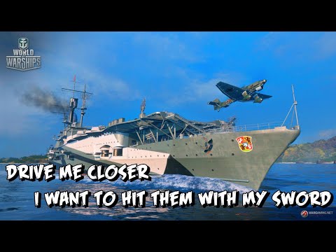 World Of Warships - Drive Me Closer, I Want To Hit Them With My Sword