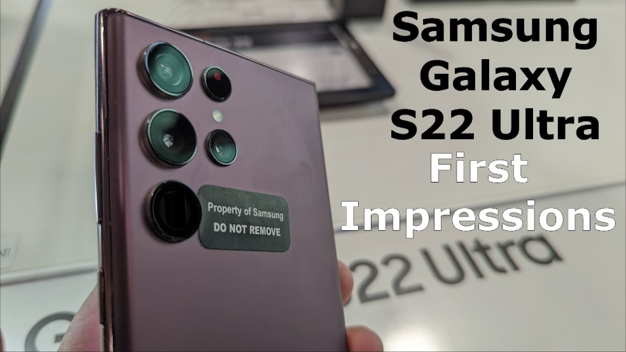 ゆ*き様 GalaxyS22ultra Galaxy S22 Ultra Hands On & First Impressions - With Exclusive