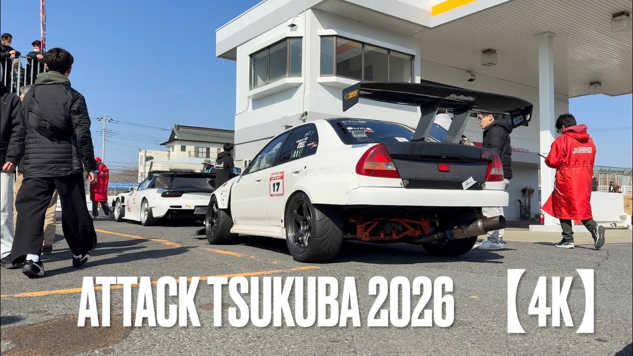 【4K】Attack TSUKUBA 2026 Paddock Footage Part 2
