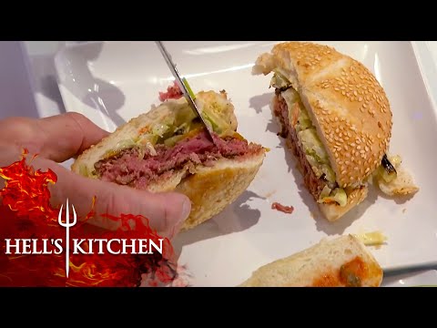 Serving Gordon RAW Food | Hell's Kitchen