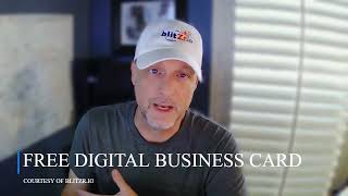 blitZr Digital Business Card Promo