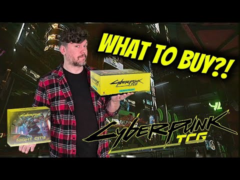 WHAT TO BUY?! A CYBERPUNK TCG PRODUCT GUIDE - YouTube