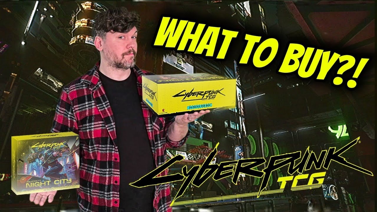 WHAT TO BUY?! A CYBERPUNK TCG PRODUCT GUIDE - YouTube