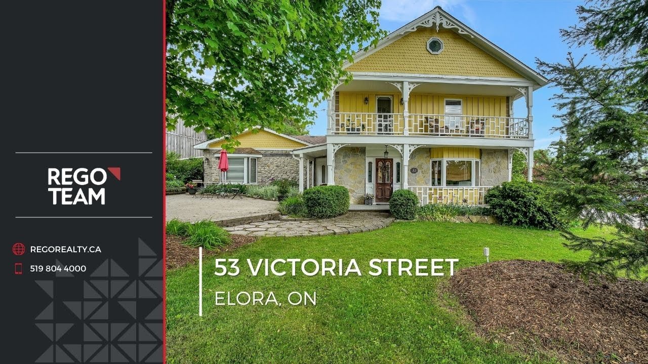 Elora Real Estate 53 Victoria St Rego Team YouTube