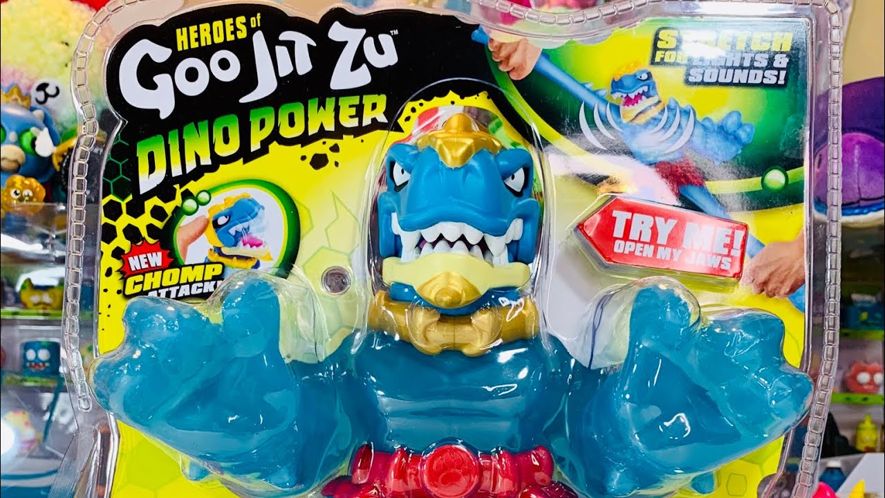 Heroes of Goo Jit Zu Dino Power Dinogoo Tyro Unboxing!! - YouTube
