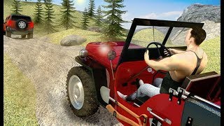 Offroad Long Trailer Truck Sim - Jeep Prado Games - Android Gameplay screenshot 1