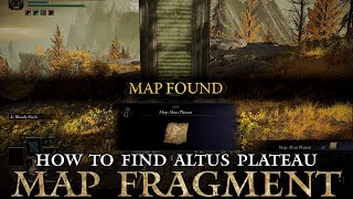 How to find the Altus Plateau Map Fragment in Elden Ring Details