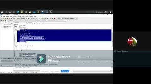 UAS PKS II 2020/2021 || MEMBUAT PROGRAM C++ Menggunakan Konsep Percabangan, Perulangan dan Array
