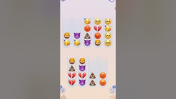 Emoji sort master Android gameplay 4 - Tasin & mom