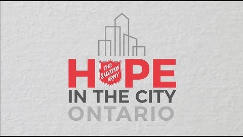Hope in the City Ontario 2022